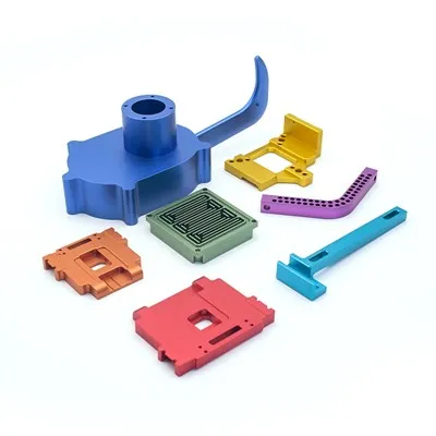 Partijiet tal-aluminju anodizzazzjoni tal-magni CNC CNC